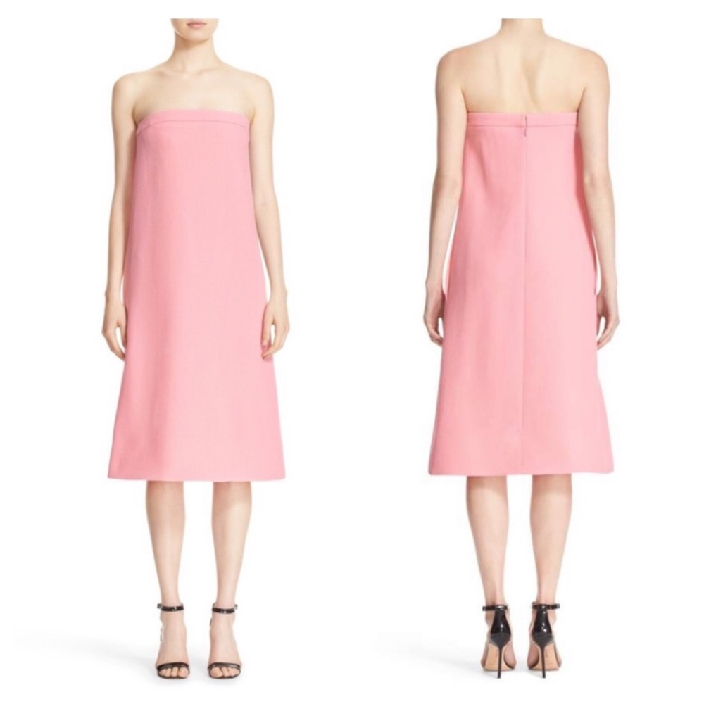 Victoria Beckham Wool Midi Dress